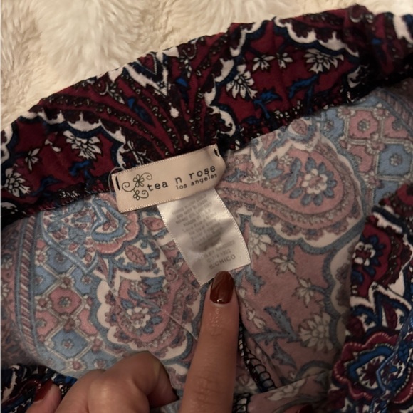 Boho bell bottom leggings - Picture 3 of 3